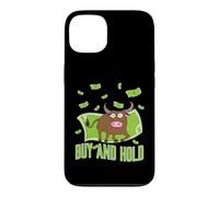 Custodia per iPhone 13 Comprare & Tenere Toro con Dollari Capitalismo Toro Mercato