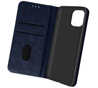 Custodia per iPhone 13 con Portacarte e Funzione Supporto Blu Notte