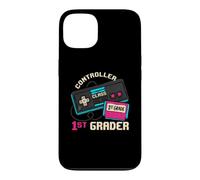 Custodia per iPhone 13 Controller Class 1st Grader First Grade Retro Gamer Kid