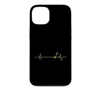 Custodia per iPhone 13 Cool Music Notes Heartbeat