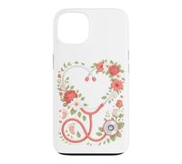 Custodia per iPhone 13 Coquette Bow OB GYN Obstetrician Womens Health