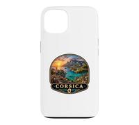Custodia per iPhone 13 Corsica Splendida bellezza dell'isola del Mediterraneo