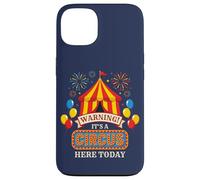 Custodia per iPhone 13 Costume da festa di compleanno "It's A Circus Here Today"