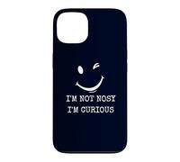 Custodia per iPhone 13 Costume da scherzo umoristico con sarcasmo, non sono un ficcanaso