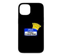 Custodia per iPhone 13 costume di Halloween facile My Name Is PRINCE CHARMING Corona