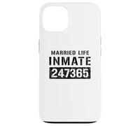 Custodia per iPhone 13 Costume di Halloween per coppie di prigioniero detenuto