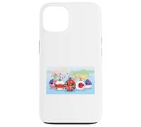 Custodia per iPhone 13 Country Balls Da USA Regno Unito Giappone
