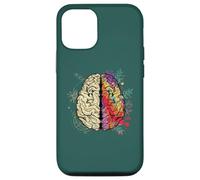 Custodia per iPhone 13 creativo logico cervello umano scuola mentale Studio Neruo Nurse