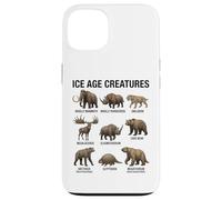 Custodia per iPhone 13 Creature dell'era glaciale Paleontologia Mammiferi preistorici