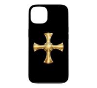 Custodia per iPhone 13 Croce di Cuthbert - Antichi simboli cristiani