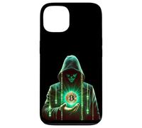 Custodia per iPhone 13 Crypto Hooded Mage Digital Coin Energy