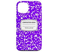 Custodia per iPhone 13 Custodia per notebook con design viola