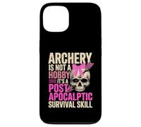 Custodia per iPhone 13 Cute Archery Girl Not A Hobby It's Post Apocalyptic Skill