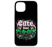 Custodia per iPhone 13 Cute but Cursed - Design Kawaii Gotico Alternativo