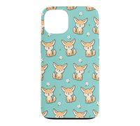 Custodia per iPhone 13 Cute Kawaii Girls Womens Kids Pattern Fennec Fox Lover