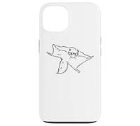 Custodia per iPhone 13 Cute Nerdy Glasses Sugar Glider Lover