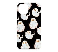 Custodia per iPhone 13 Cute Spooky Ghost Pastel Goth Retro Groovy Halloween Black