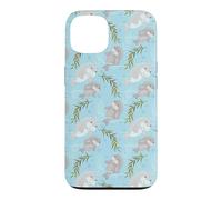 Custodia per iPhone 13 Cute Womens Girls Kids Pattern Baby Manatee Lover