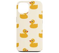 Custodia per iPhone 13 Cute Yellow Rubber Duck Little Bath Toy Black