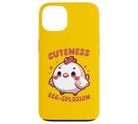 Custodia per iPhone 13 Cuteness Egg-Splosion Kawaii Pollo Pulcino