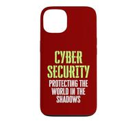 Custodia per iPhone 13 Cyber Security Hacker etico Proteggere il mondo in ombra