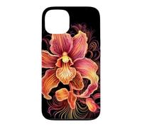 Custodia per iPhone 13 Cymbidium Orchidee Barca Orchidea Fiore Floreale Amante delle Piante