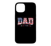 Custodia per iPhone 13 Dad Father's Day American Flag 4th of July USA Patriotic