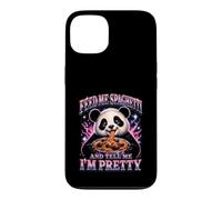Custodia per iPhone 13 Dammi degli spaghetti e dimmi che sono una bella panda