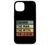 Custodia per iPhone 13 Darwin The Man The Myth The Legend Citazione personalizzata divertente