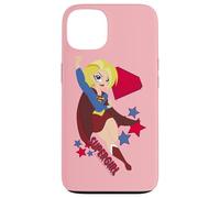 Custodia per iPhone 13 DC Super Hero Girls Supergirl Stars