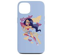 Custodia per iPhone 13 DC Super Hero Girls Wonder Woman and Logos