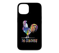 Custodia per iPhone 13 DeColores Cursillo Rainbow Rooster Cattolico