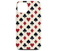 Custodia per iPhone 13 Design classico delle serate di giochi da casinò con le icone delle tute
