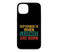 Custodia per iPhone 13 Detto divertente settembre 14 Quando nascono le leggende