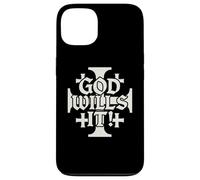 Custodia per iPhone 13 DIO LO VUOLE! - DEUS VULT - CROCE DI GERUSALEMME