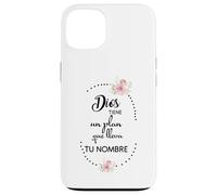 Custodia per iPhone 13 Dios tiene un plan que lleva tu nombre