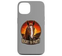 Custodia per iPhone 13 Diritto alla festa Cavallo, Corsa di cavalli, Santa Anita, Del Mar