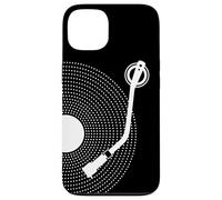 Custodia per iPhone 13 Disco in vinile divertente, design retrò, platino DJ, pop