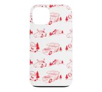 Custodia per iPhone 13 Disney and Pixar's Cars Radiator Springs Christmas Pattern