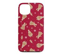 Custodia per iPhone 13 Disney Frozen Holiday Gingerbread Cookies Christmas Pattern