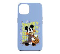 Custodia per iPhone 13 Disney Halloween Mickey Mouse Vampire Groovy Wavy Spooky