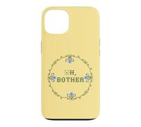 Custodia per iPhone 13 Disney Winnie the Pooh Oh Bother Cross Stitch Style