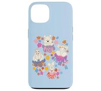 Custodia per iPhone 13 Disney Winnie the Pooh Spring Easter Friendly Flower Faces