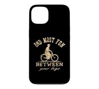 Custodia per iPhone 13 Divertente 2 ° più divertente tra le gambe bicicletta vintage