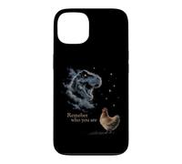 Custodia per iPhone 13 Divertente antenato di pollo T-Rex Ricorda chi sei
