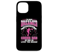 Custodia per iPhone 13 Divertente Cheerleading Papà Padre Cheer Dad I've Never Dreamed