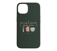 Custodia per iPhone 13 Divertente cottura mentale Bake Down Baking Pun