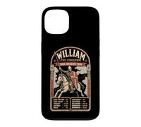 Custodia per iPhone 13 Divertente Guglielmo il Conquistatore 1066 Norman Invasion Tour