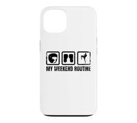Custodia per iPhone 13 Divertente Kickboxer Weekend Kickboxer Muay Thai