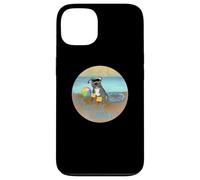 Custodia per iPhone 13 Dog Days of Summer divertente spiaggia
